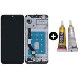 Te Huawei Y7 2019 Uyumlu Çıtalı Servis Lcd Ekran Dokunmatik + B7000