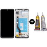 Te Huawei Y7 Pro 2019 Uyumlu Çıtalı Servis Lcd Ekran Dokunmatik + B7000
