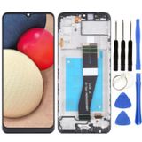 Te Samsung A02s A025f Uyumlu Oled Çıtalı Lcd Ekran +Tamir Seti