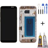 Te Samsung S8 Plus G955f Uyumlu Çıtalı A Kalite Lcd Ekran Gold