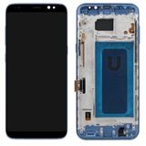 Te Samsung S8 Plus G955f Uyumlu Çıtalı Lcd Ekran Dokunmatik Mavi