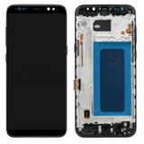Te Samsung S8 Plus G955f Uyumlu Çıtalı Lcd Ekran Dokunmatik Siyah