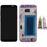 Te Samsung S8 Plus G955f Uyumlu Çıtalı Lcd Ekran Mor + B7000