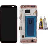 Te Samsung S8 Plus G955f Uyumlu Çıtalı Lcd Ekran Rose + B7000