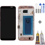 Te Samsung S8 Plus G955f Uyumlu Çıtalı Lcd Ekran Rose +Montajkiti