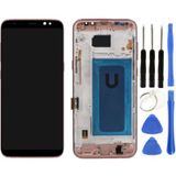 Te Samsung S8 Plus G955f Uyumlu Çıtalı Lcd Ekran Rose + Tamir Seti