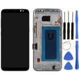 Te Samsung S8 Plus G955f Uyumlu Çıtalı Lcd Ekran Servis Beyaz
