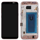 Te Samsung S8 Plus G955f Uyumlu Çıtalı Lcd Ekran Servis Rose