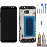 Te Samsung S8 Plus G955f Uyumlu Çıtalı Lcd Ekran Servis Siyah