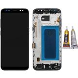Te Samsung S8 Plus G955f Uyumlu Çıtalı Lcd Ekran Siyah + B7000