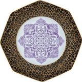 Tea Delight Blooming Baroque Tekli Ekmek Tabağı 17cm