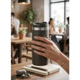 Tea Escape Paslanmaz Çelik Kalebasa Bombilla Seti – Mate ve Bitki Çayları İçin Özel Pipetli Kupa 300 Ml - 1 Adet - 0 - Siyah