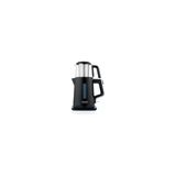 Teaform Plus Siyah Elektirikli Çay Makinesi 0,8 L Cam Demlik Ve 1,7 L Çelik Su Isıtıcı