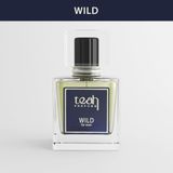 TEAH Wild EDP Erkek Parfüm 50 ml – Karabiber, Lavanta, Amber