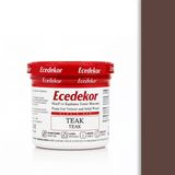 Teak Ecedekor Ahşap Dolgu Macunu Bardak (200Gr)