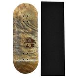 Teak Tuning Verimli Ahşap Klavye Tahtası, Graham Krakeri - 34 mm x 97 mm - El Yapımı, Pro Şekil ve Boyut - Beş Kat Ahşap Kaplama - Üretken Köpük Bant İçerir