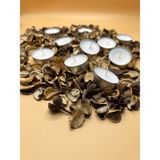 Tealight Mum Mini Boy 100 Adet Beyaz