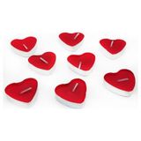Tealight Tea Lights Kalpli Kırmızı Mum Parti Mumu Dekoratif Mum 8 Adet