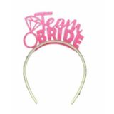 Team Bride Simli Eva Taç Pembe