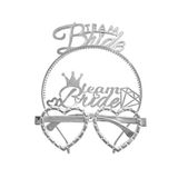Team Bride Tac Gözlük Seti Bride Parti Aksesuar Taç Gözlük, 655205500200