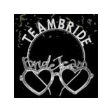 TEAM BRİDE TAÇ VE GÖZLÜK GÜMÜŞ RENK MRVLSTTMBRDRCGMS18