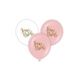 Team Bride Temalı Baskılı Balon 6 Adet Çok Renkli