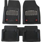 Team Car Safir Renault Clio 2 1998 2004 Krom Karbon 3D Paspas - Siyah