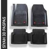 Team Car Safir Skoda Forman Uyumlu 3D Paspas - Siyah