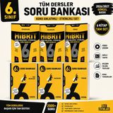 Team HIZ 6. Sınıf Tüm Dersler Soru Bankası ve Konu Anlatımlı Hibrit Set – 6 Kitap - XZ