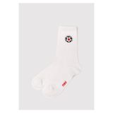 Team Mavi Futbol Koleksiyonu Nakışlı Beyaz Soket Çorap 0920351-620