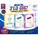 Team Tyt Matematik + Türkçe + Sosyal Soru Bankası 3’lü Set | 2026-2027 Güncel Müfredat | Ösym Tarzı Yeni Nesil - set tyt normal boyut
