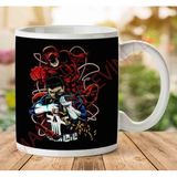 Team Up Daredevil Punisher Baskılı Kupa