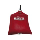 Teamcar Araç İçi Düzenleyici Çok Amaçlı Deri Kese Kırmızı