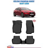 Teamcar Seat Leon 2021 Sonrası Uyumlu Premium Serisi Havuzlu Paspas - Siyah