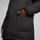 Teamfinal Winter Jacket 658569 Erkek Spor Mont - Siyah