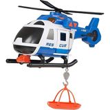 Teamsterz Siren Sesli Işıklı Yangın Söndürme Ve Kurtarma Helikopteri