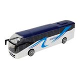 Teamsterz Street Kings Die Cast Şehir Otobüsü 18,5 cm Metal Model Oyuncak Araç (Beyaz)