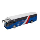 Teamsterz Street Kings Die Cast Şehir Otobüsü 18,5 cm Metal Model Oyuncak Araç (Mavi)