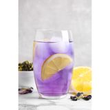 Tea&Pot Soğuk Purple Tea 50 Gr - Çilek ve Mavi Kelebekli Soğuk Çay