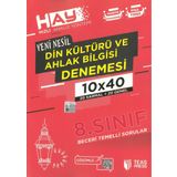 Teas Press Yayınları 8. Sınıf Din Kültürü Ve Ahlak Bilgisi Hay 10x40 Denemesi