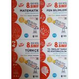 Teas Press Yayınları 8.sınıf LGS Teaskop Yeni Nesil 4'lü Soru Bankası Seti
