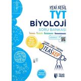 Teas Press Yayınları TYT Teaskop Yeni Nesil Biyoloji Soru Bankası