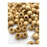 tebrikcim 16 Mm Vernikli Ahşap Tahta Boncuk 100 gram