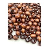 tebrikcim 16mm Kahverengi Ahşap,tahta Boncuk (50gr,~30-35 Adet Boncuk)