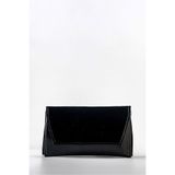 Tecer Bag Kadın Parlak Mini Zarf Çapraz Askılı Clutch Çanta