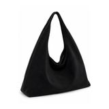 Tecer Bag Kadın Süet Fermuarlı Salaş Shopper Vintage Omuz Çantası