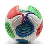 Tech Butiq Futbol Topu Tpu Deri Dikişli No:5 Halı Saha Çim Zemin Maç Antrenman Topu Pompa Hediyeli - Çok Renkli