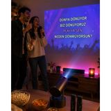 Tech Butiq Kareoke Projeksiyon - 0 - Siyah - 10 W