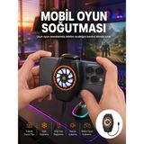 Tech Butiq Telefon Soğutucu Cep Telefon Soğutma Fanı Radyatör