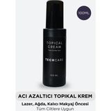 Tech Care Acı Azaltıcı Care Cream-Topical Cream Lazer Epilasyon Ağda Dolgu Prp Kalıcı Makyaj 100ML - Krem